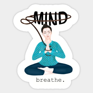 lasso your mind Sticker